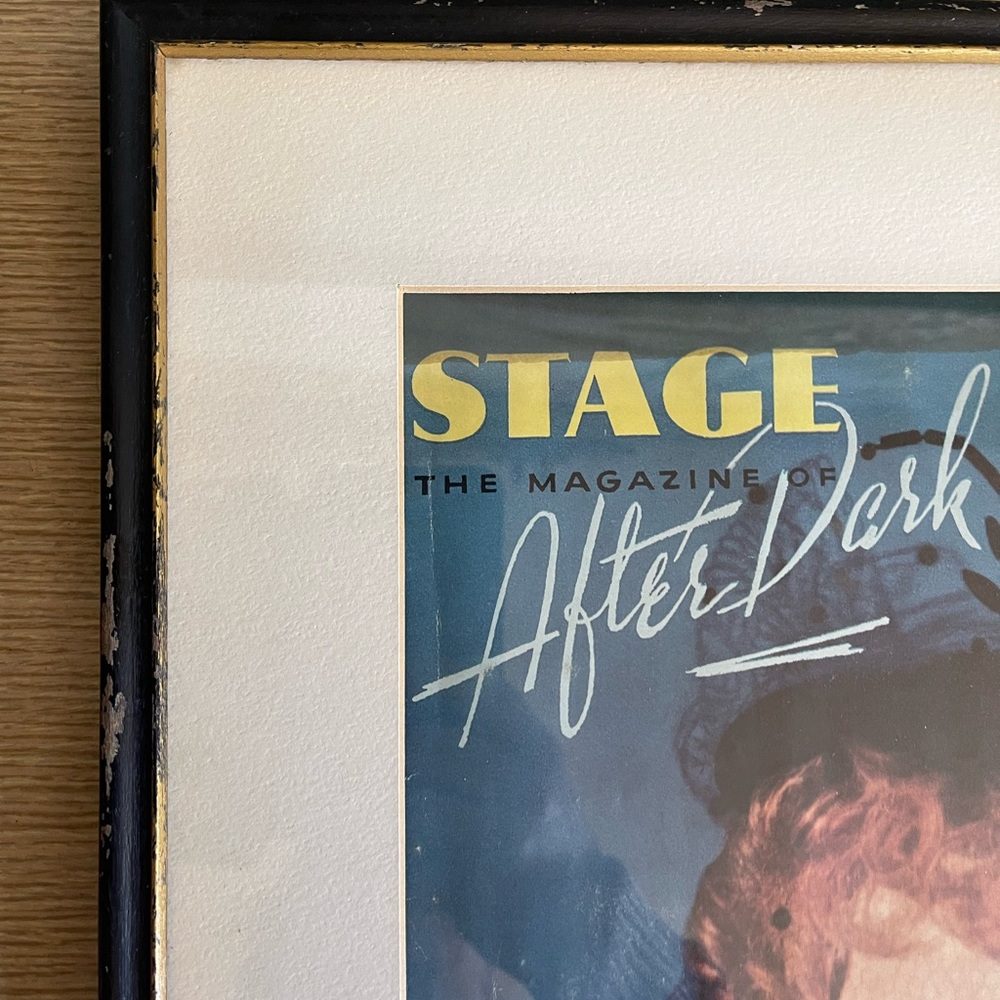 Vintage framed 1930s magazine cover - Picture 2 of 13